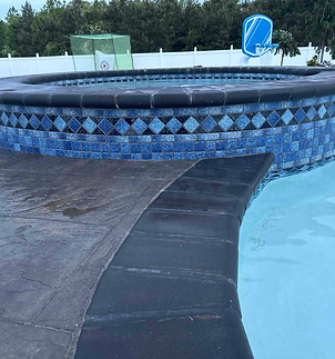 NEW CUSTOMER GUNITE POOL TILE AFTER CLEANING.jpg