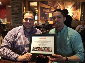 Anthony Baldassano recognized by Accion Chicago
