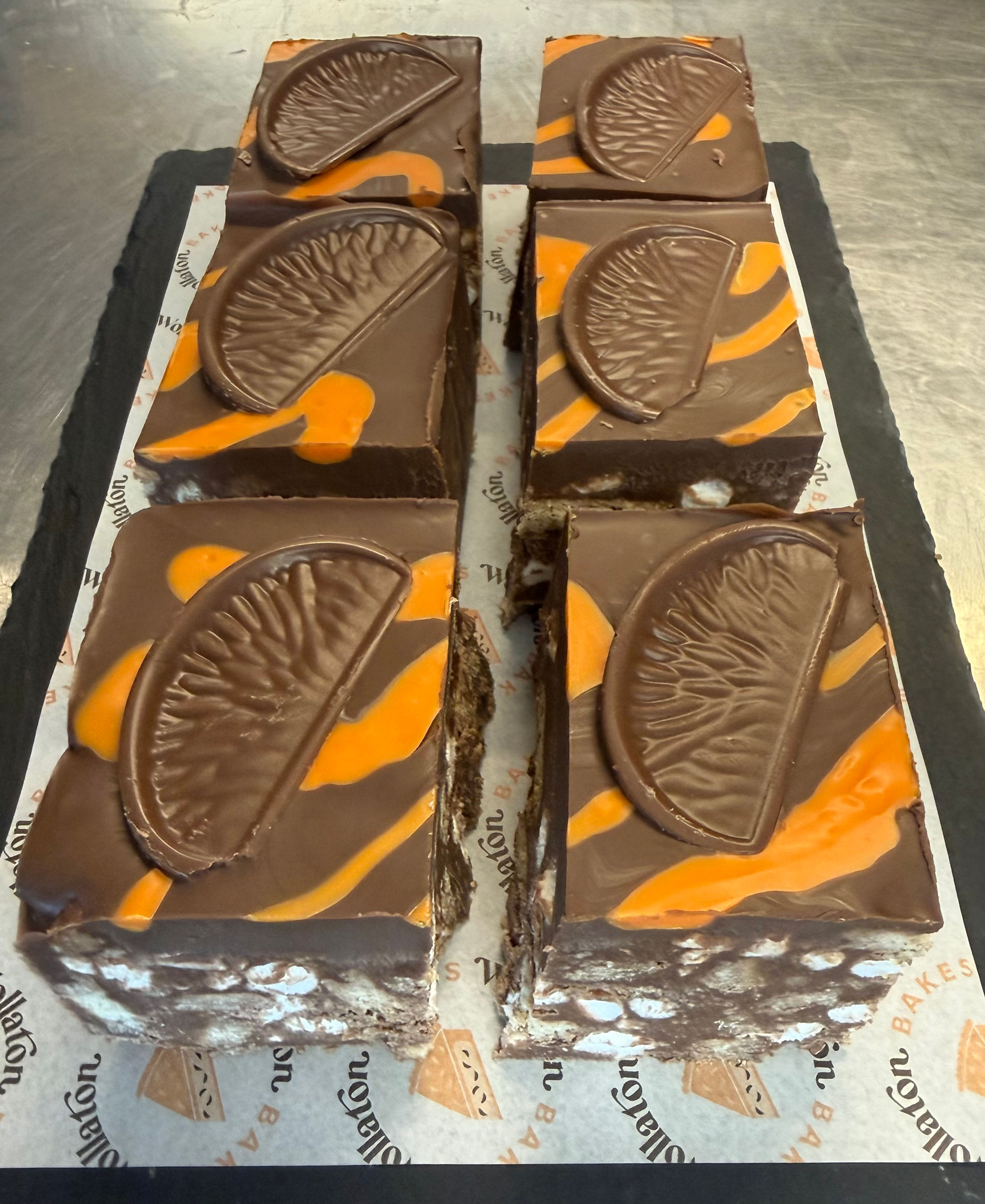 Chocolate Orange Rocky Road