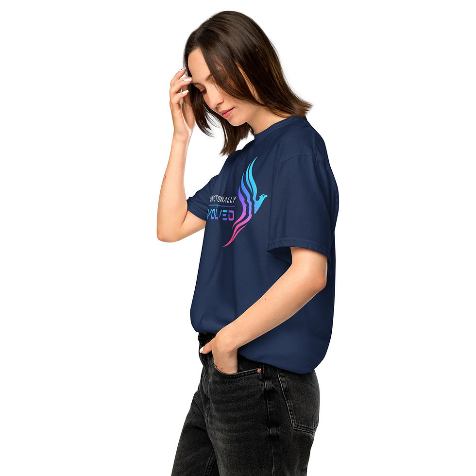 Thumbnail: Unisex garment-dyed heavyweight t-shirt