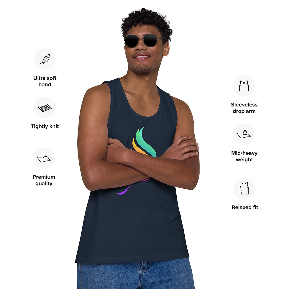 Thumbnail: Men’s premium tank top (Logo in Front) 