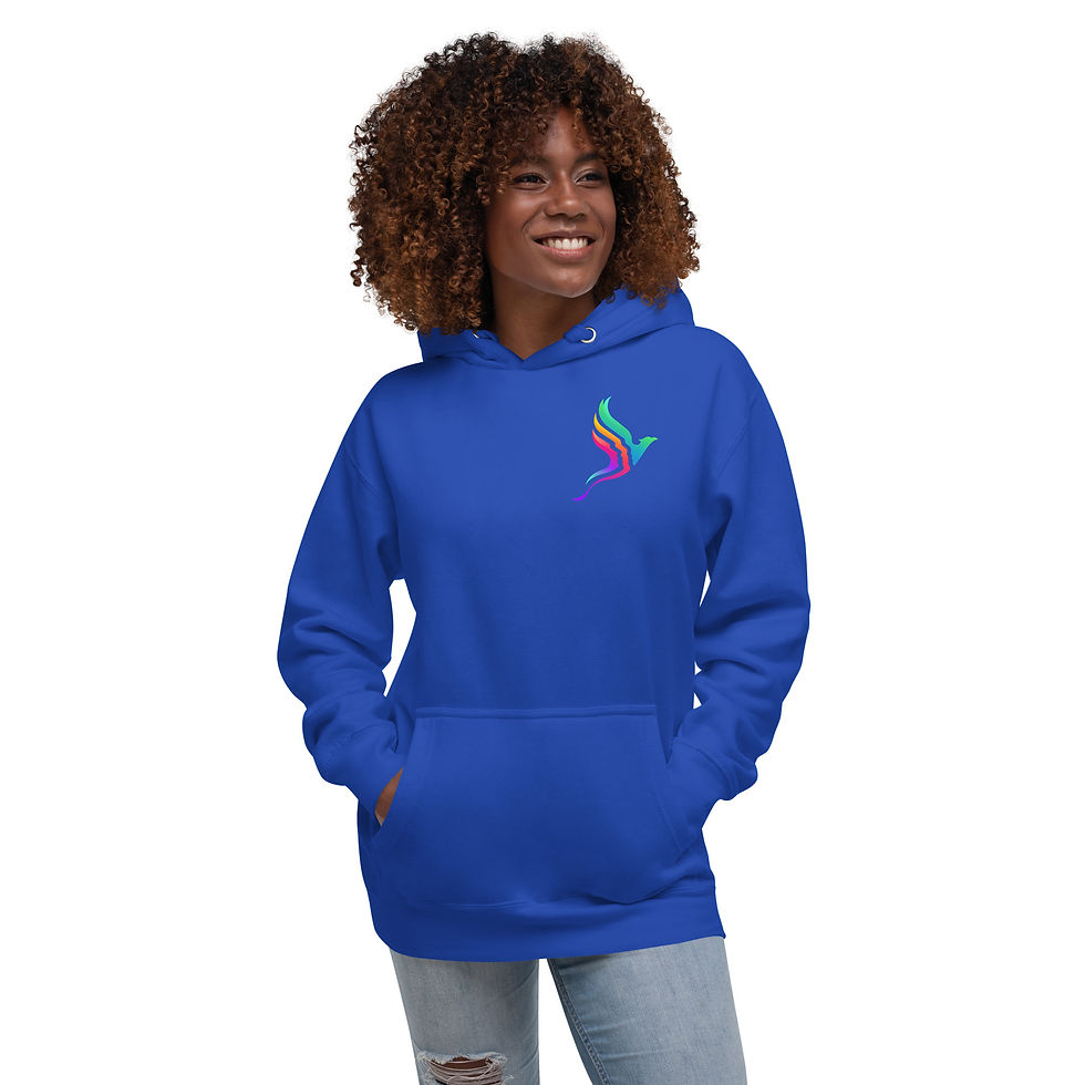 Thumbnail: Phoenix Evolved  Unisex Hoodie (Logo Front & Back)