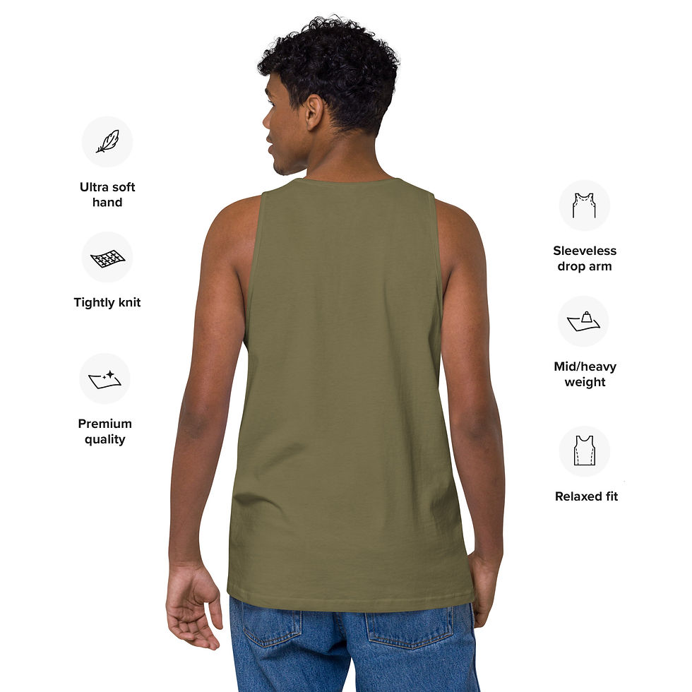 Thumbnail: Men’s premium tank top (Logo in Front) 