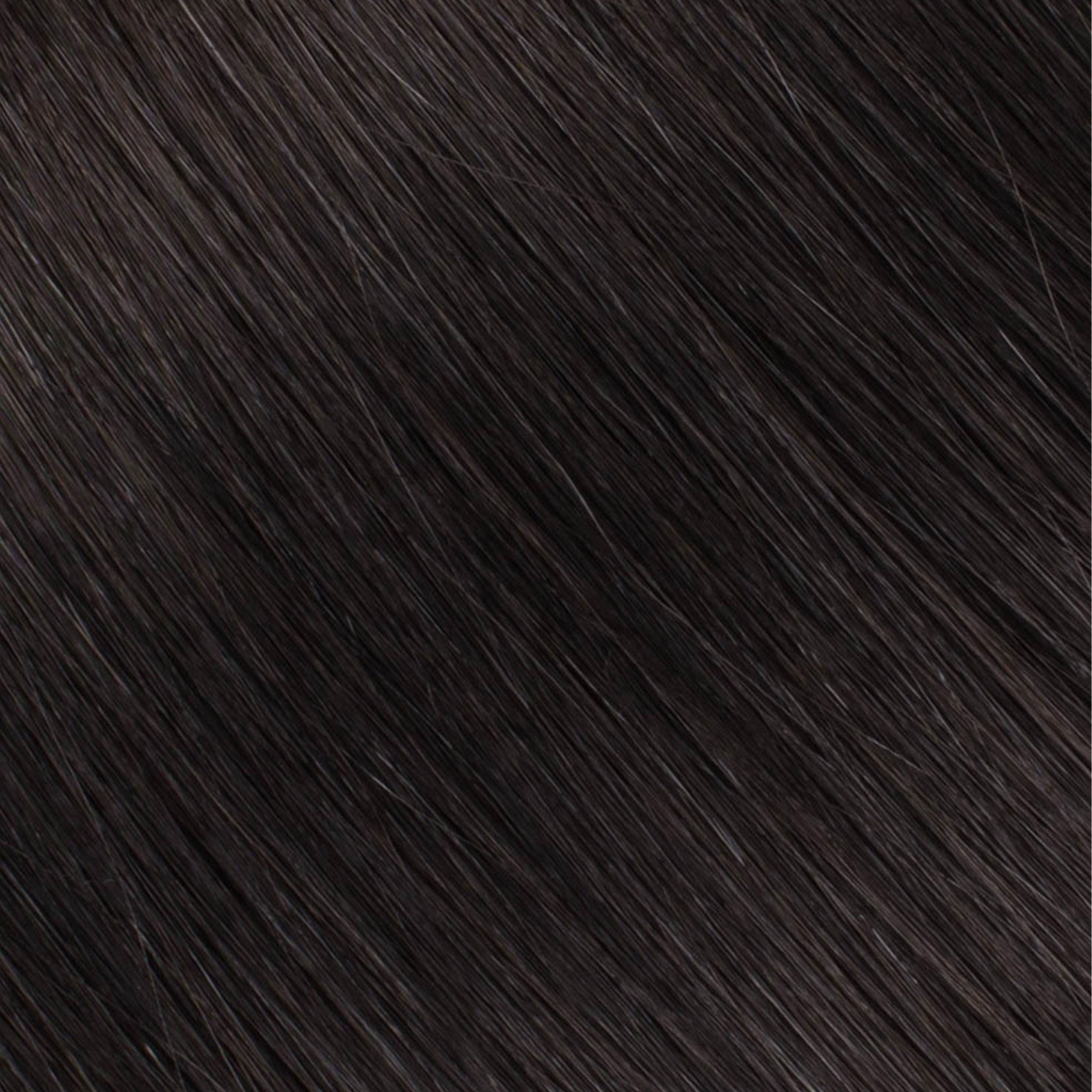 Silk Seam™ Clip-In, Off Black