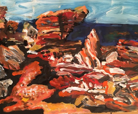 Minyirr Trail, Broome, acrylic on paper, 32 x 50cm.jpeg