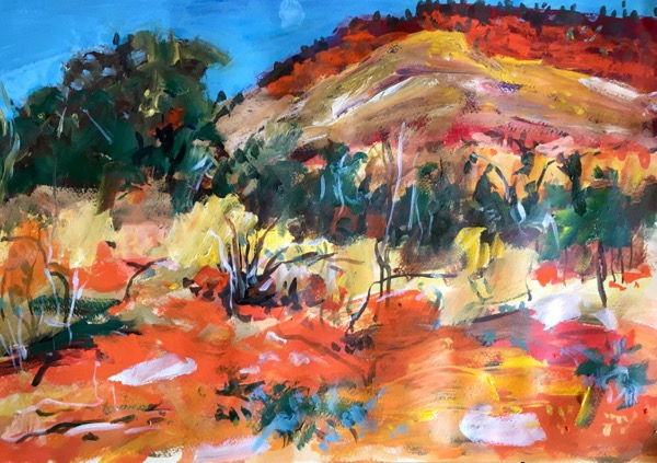 Kimberley Country, acrylic on paper, 32 x 50cm.jpeg