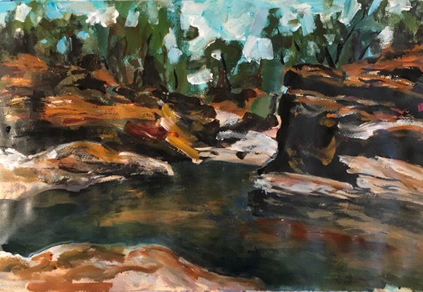 Bell Gorge ll, acrylic on paper, 32 x 50cm.jpeg