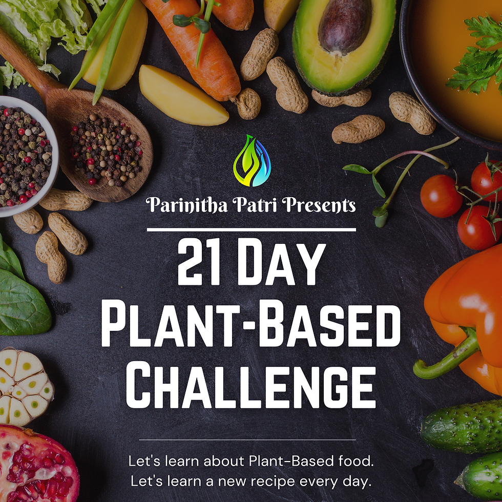 21 Day Plant-Based Food Challenge