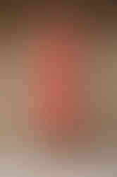 MERYL - coral fitted sheath dress with 3/4 sleeves