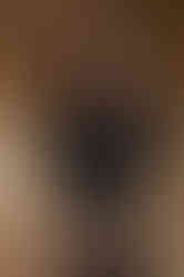 The AUDRAY black pinstripe fitted midi sheath dress with 3/4 sleeves