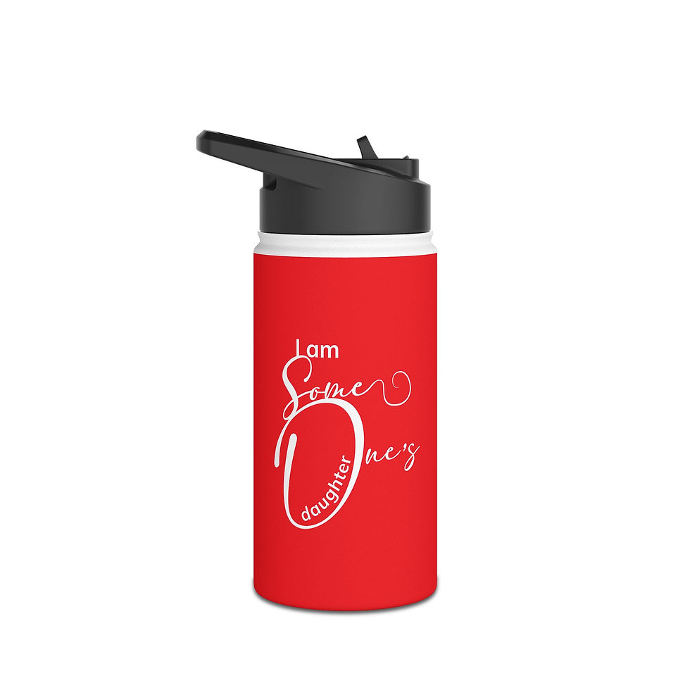 Thumbnail: I Am Someone's Daughter™ Stainless Steel Water Bottle, Standard Lid