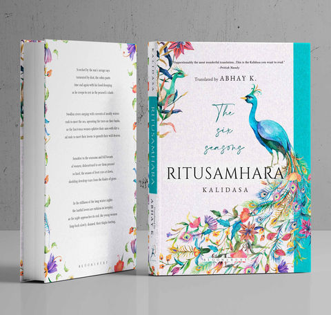 Ritusamhara cover jacket design for Bloomsbury