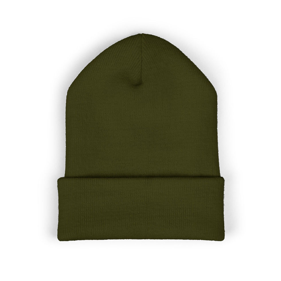 Thumbnail: Hustle Dept Logo Cuffed Beanie