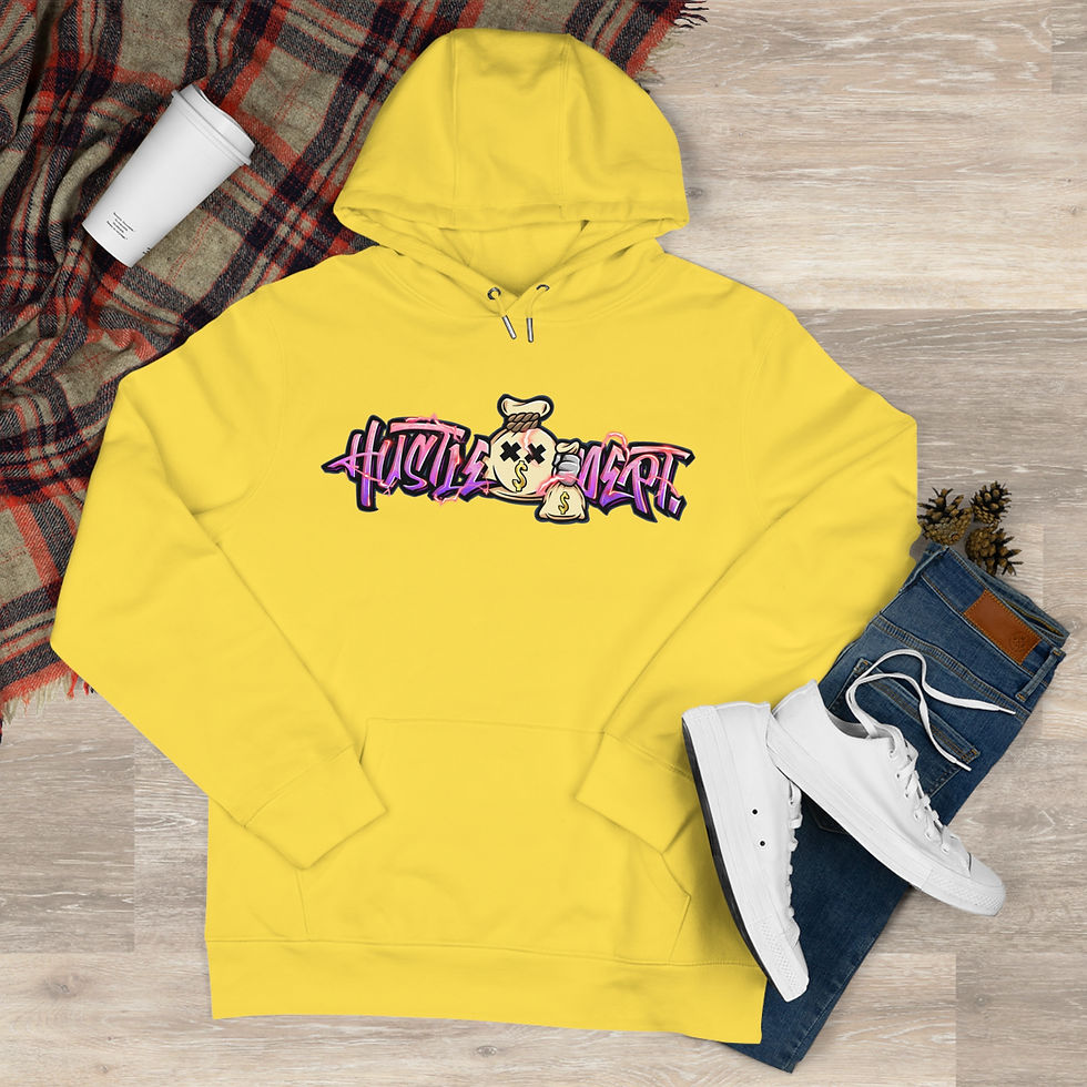 Thumbnail: Hustle Dept Graphic Pullover Hoodie