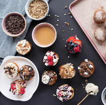 Gilt Catering mini donut bar