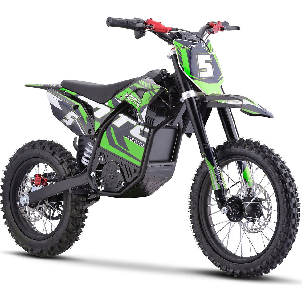 Thumbnail: MotoTec 60v 2000w Lithium Pro Electric Dirt Bike