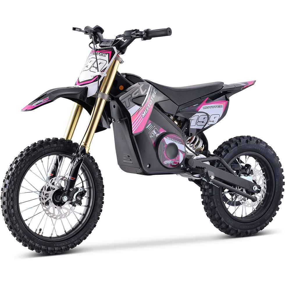 Thumbnail: Mototec 48v electric pit bike