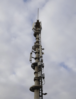 Wifi post Art project by Fran Gomez de Villaboa
