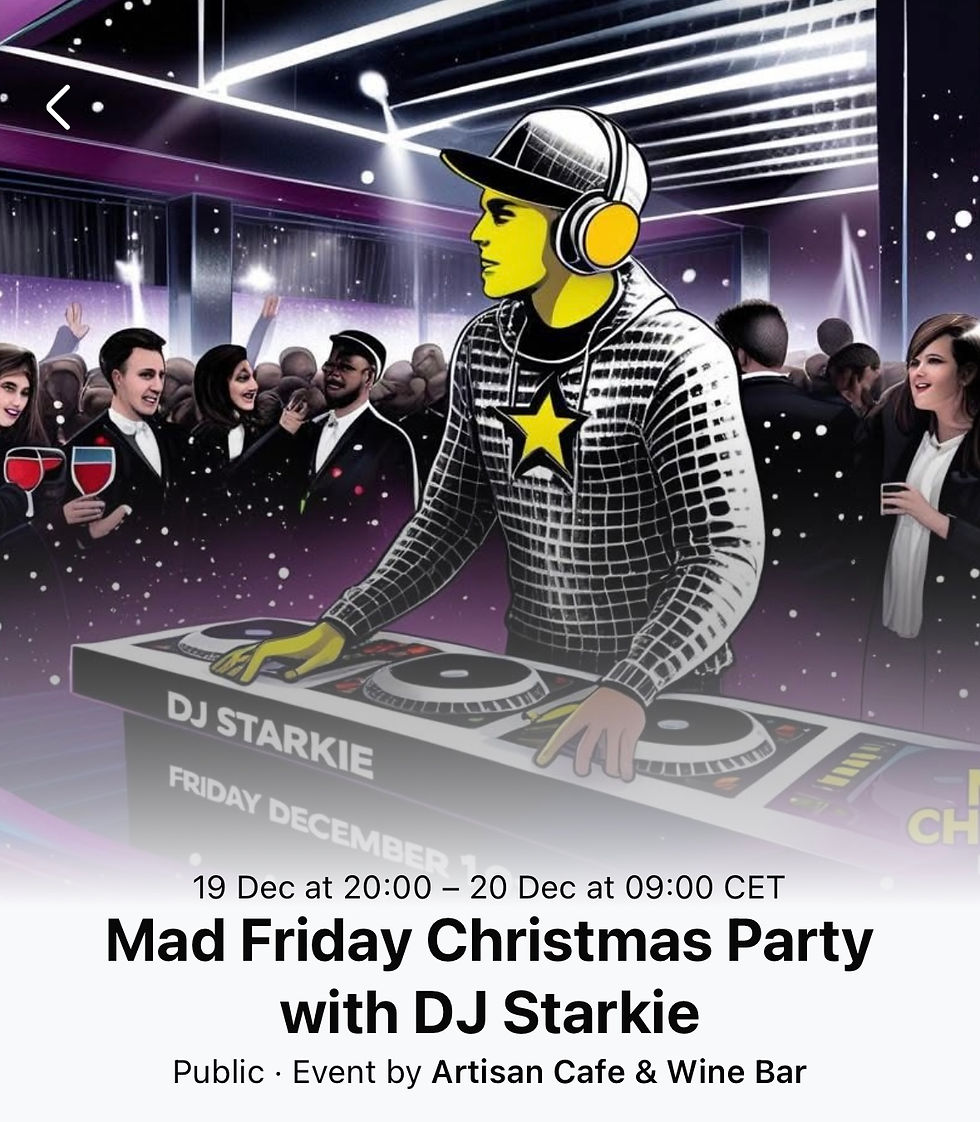 Mad Friday with DJ Starkie