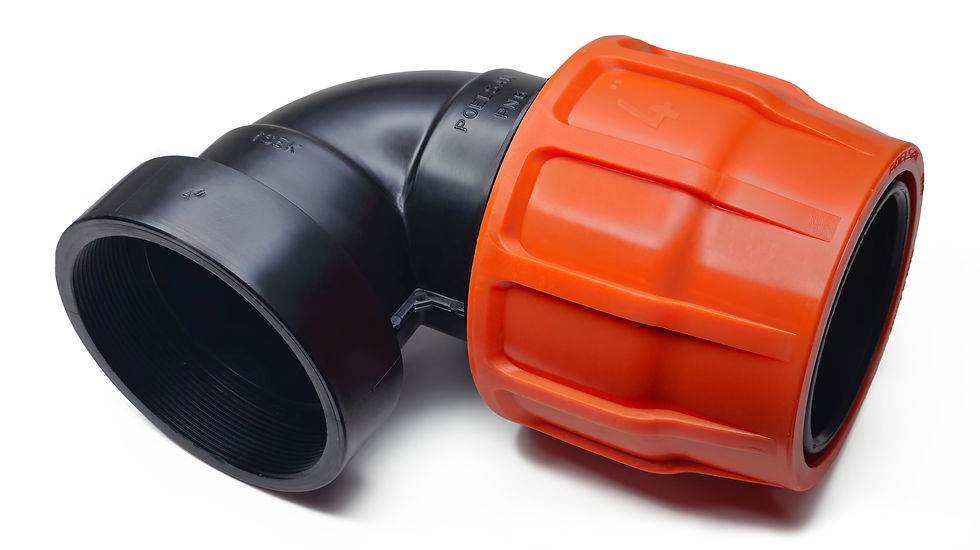 Колено LayFlat (Лейфлет) ВР 4"*4" Poelsan