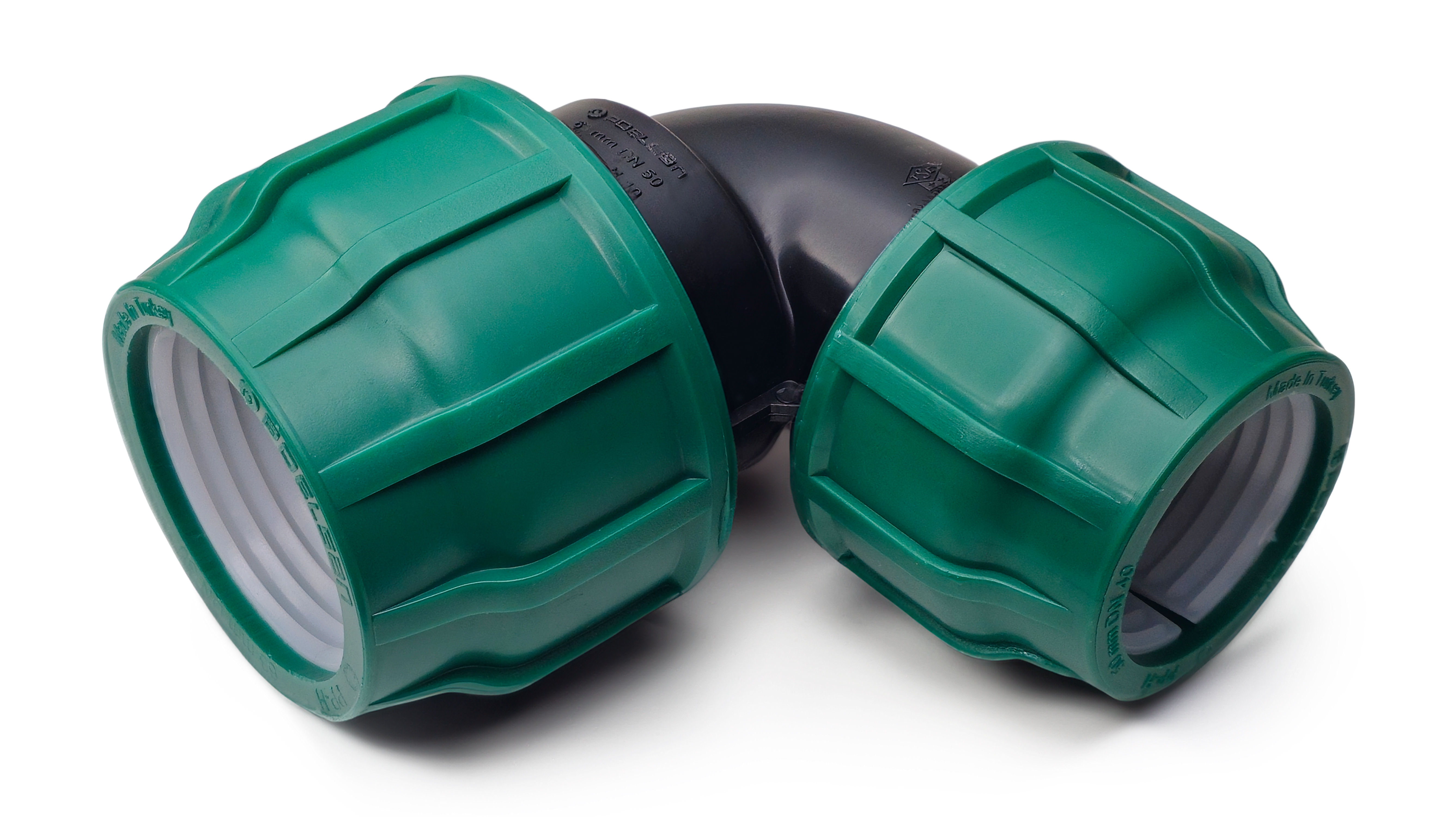 Колено редукционное Poelsan для полиэтиленовых труб