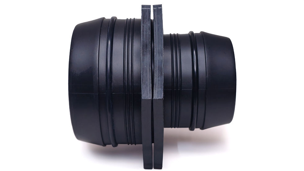 Штуцер (ёрш) Редукционный (переходник) LayFlat 4" (102 мм.) * 3" (75 мм.)