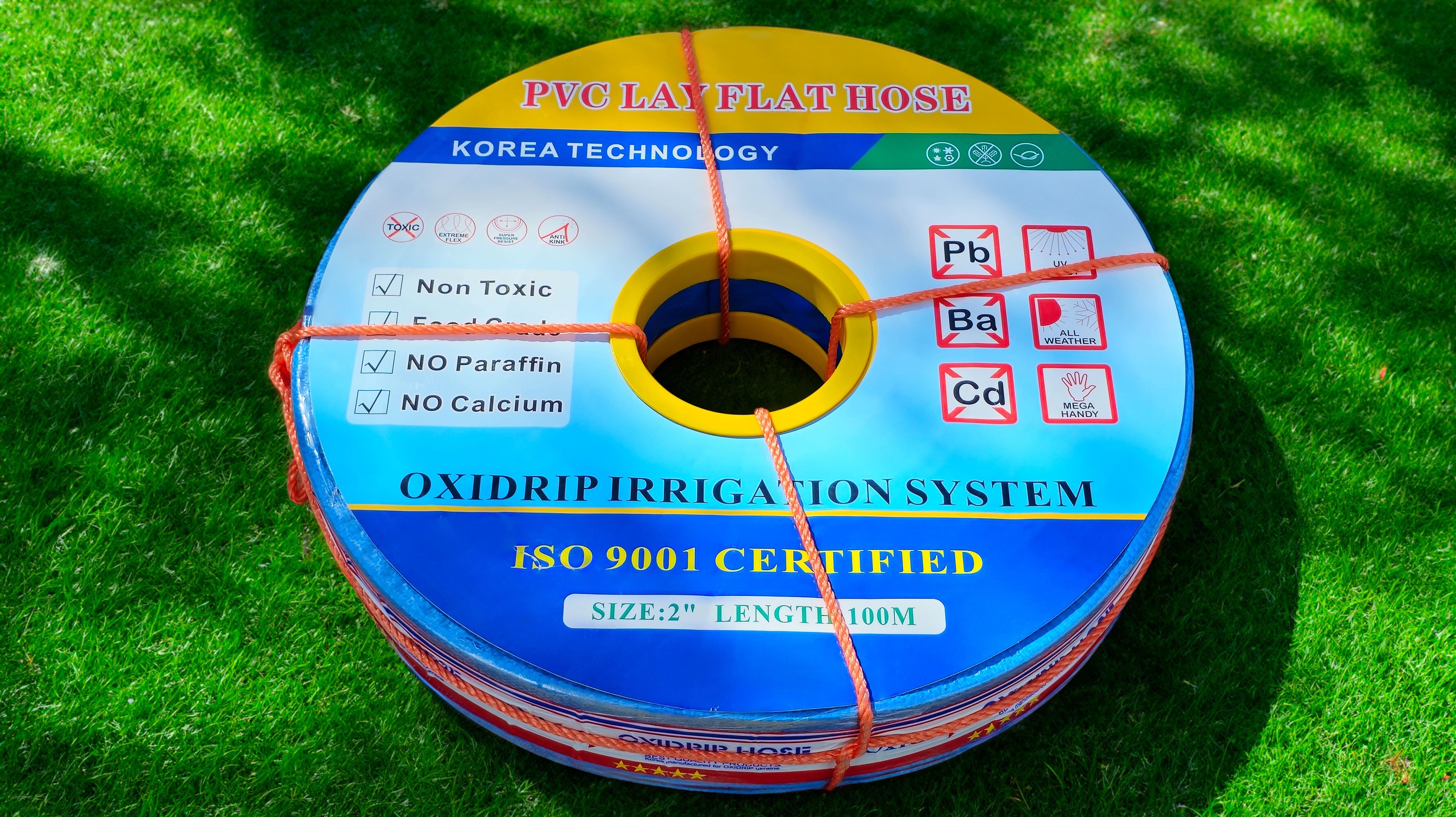 Магистральный Шланг LayFlat (Лейфлет) OxiDrip 2" (51 мм.) 6 бар (100 м.)