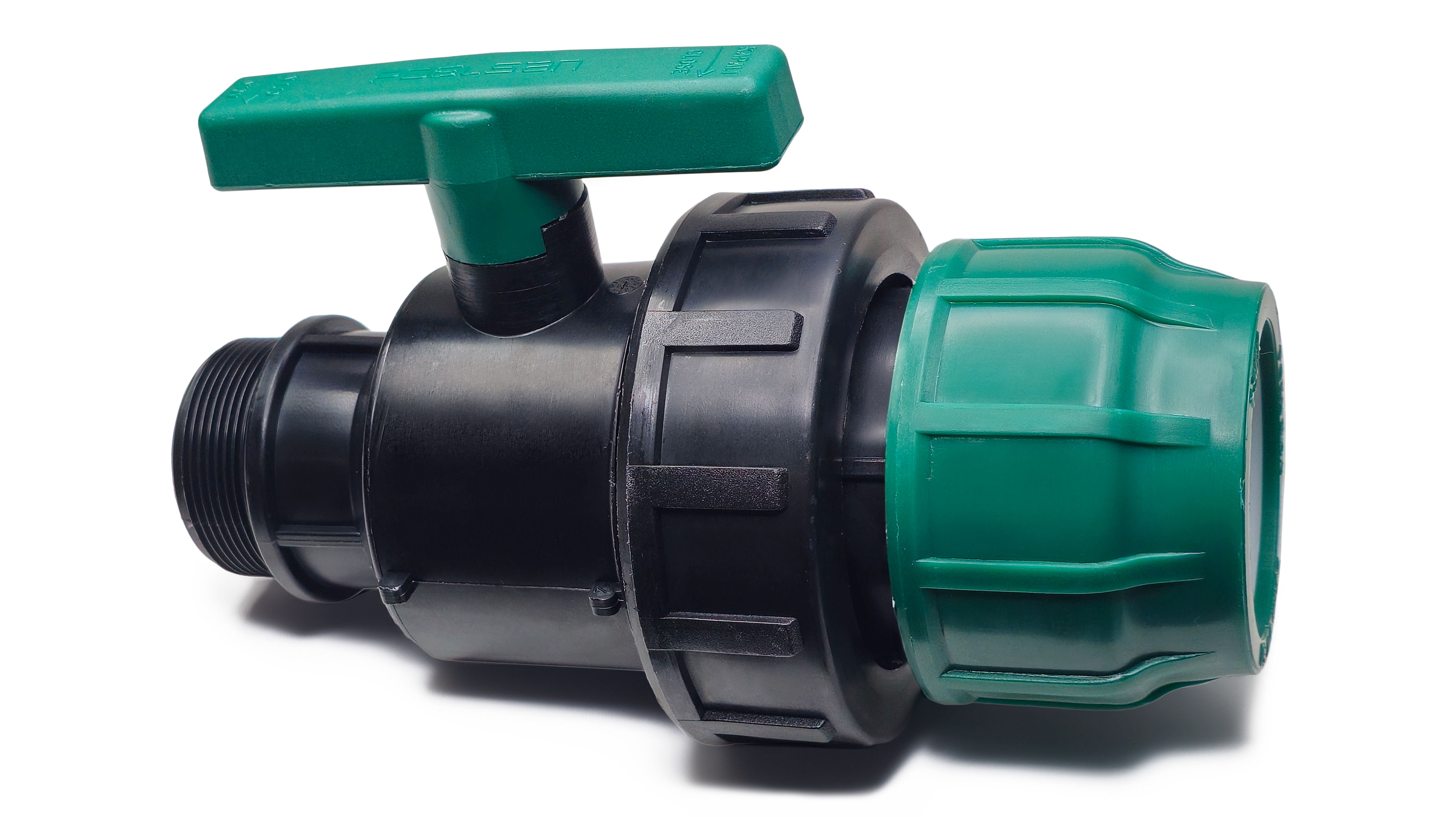 Кран НР Poelsan для полиэтиленовых труб