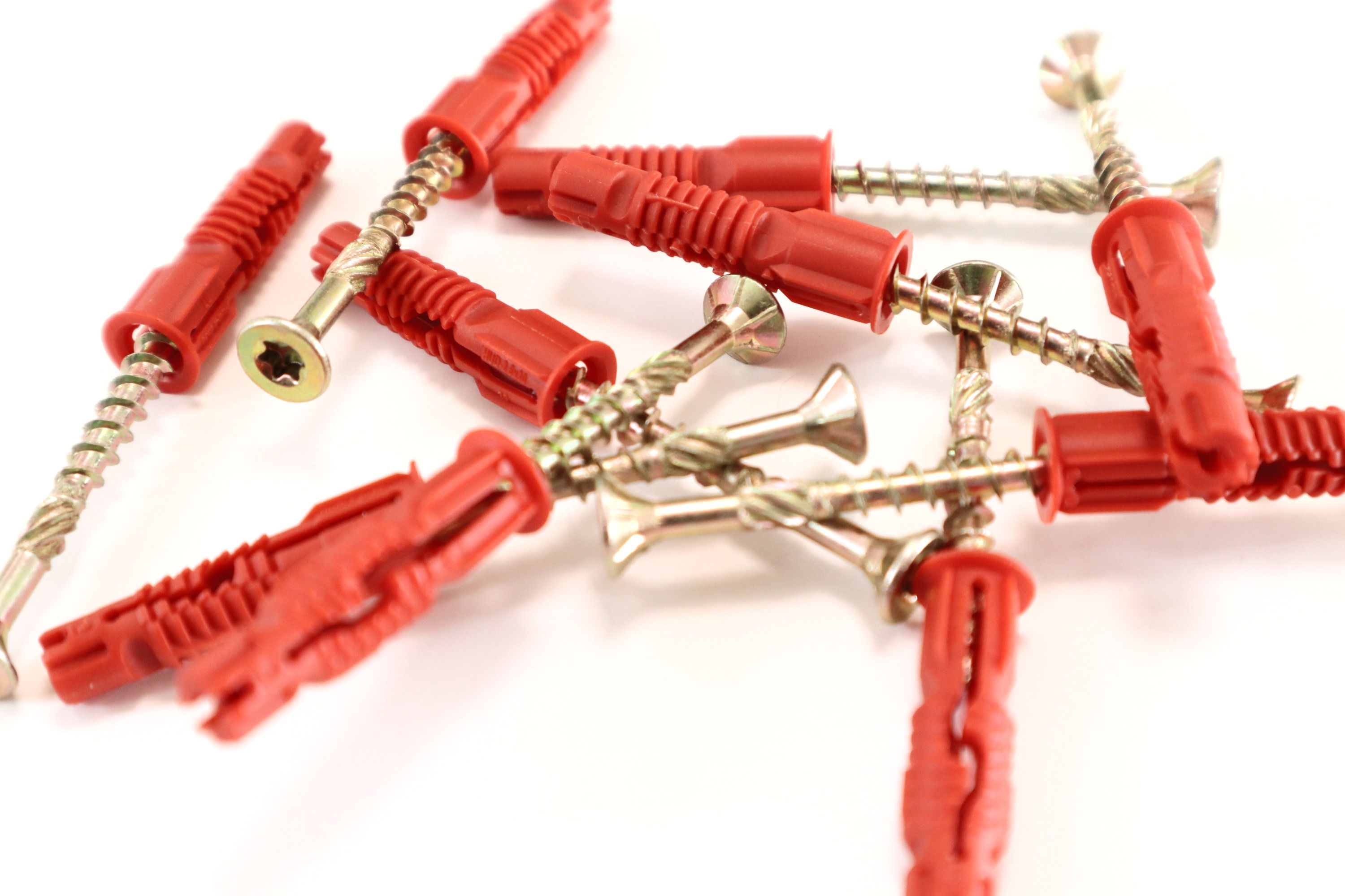 HILTI HUD-2 6x30 Wall Plug @10 (Ten 4.5x35mm Screws Included) 10粒喜利得6mm膠牆塞+專用螺絲