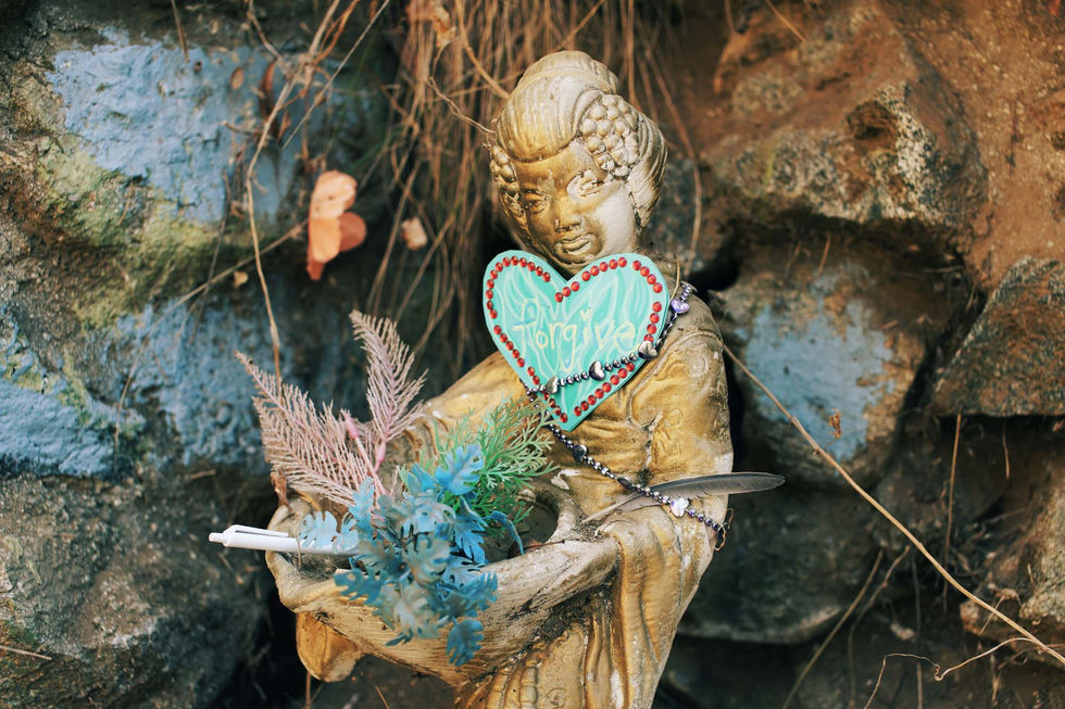 Mixed Religious Spot at Runyon Canyon Park