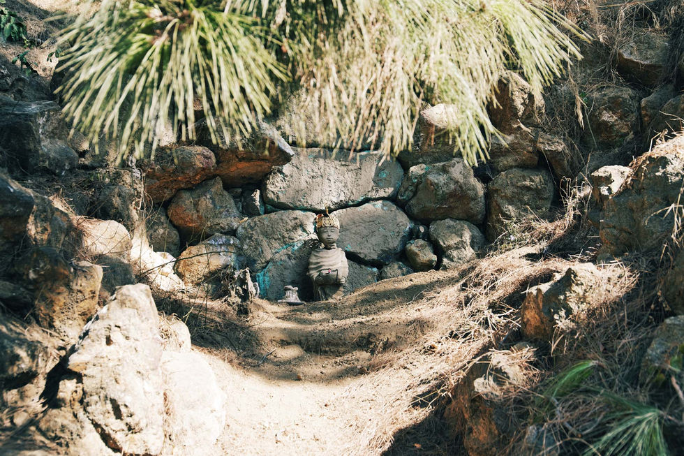 Mixed Religious Spot at Runyon Canyon Park