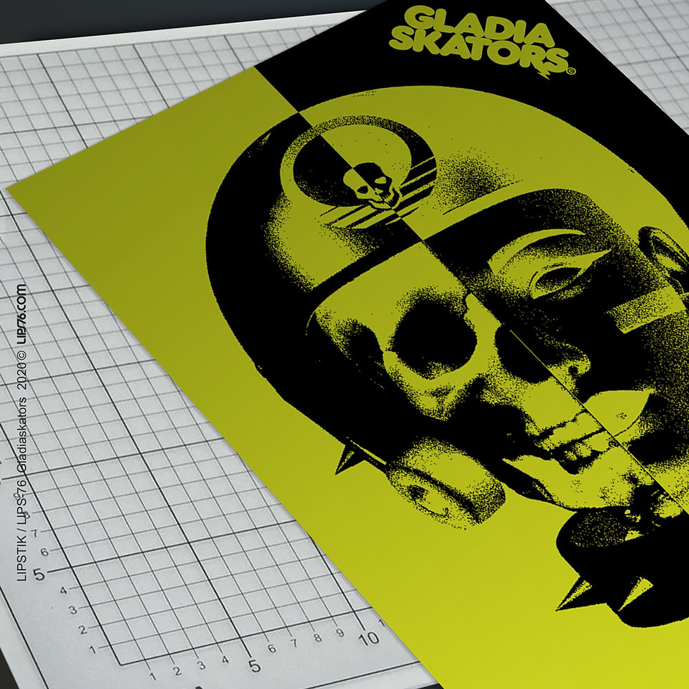 Thumbnail: “Gladiaskators 02” - Printed Artwork - Limited Edition