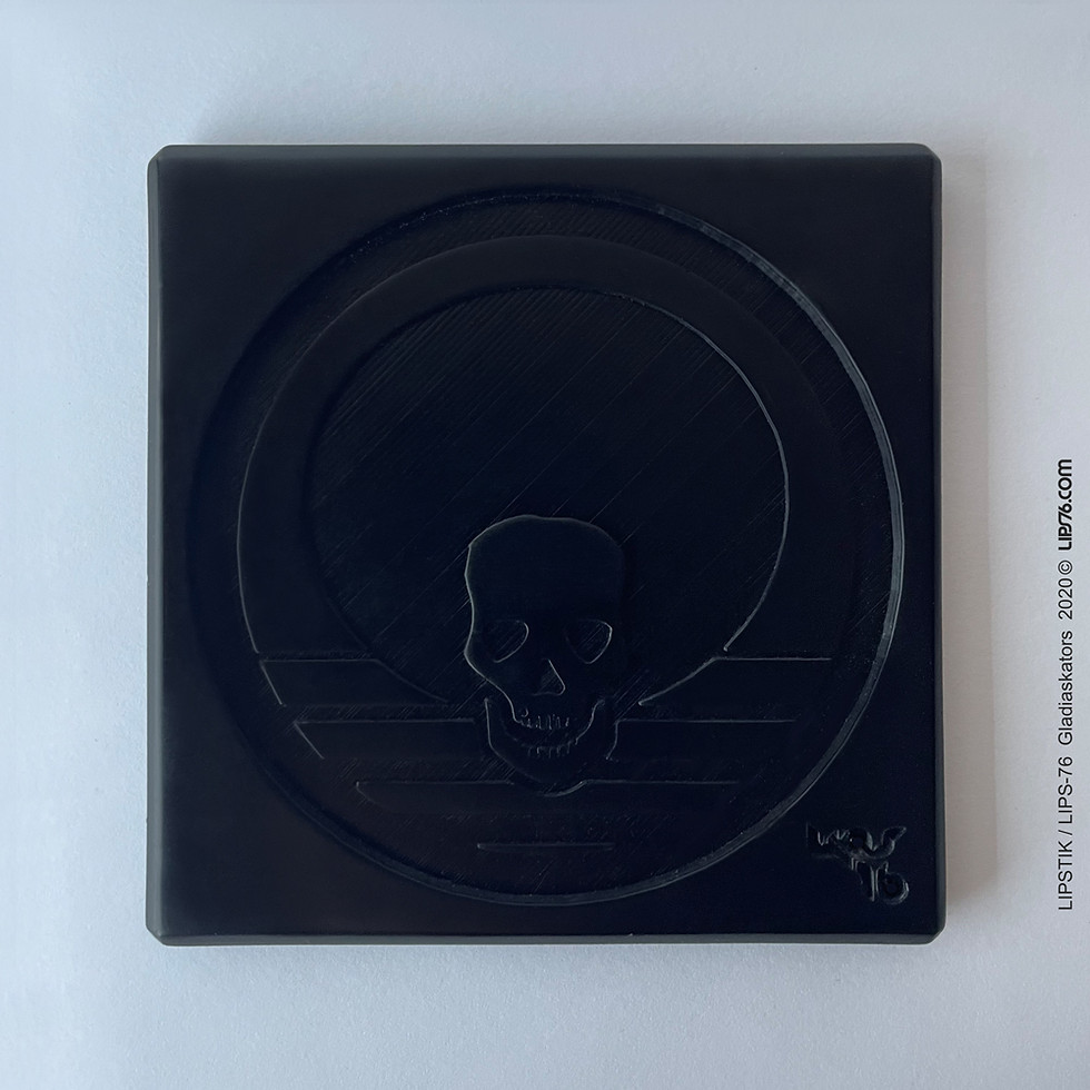Thumbnail: "Lips76" - Collectible Cocktail coaster set (x2)