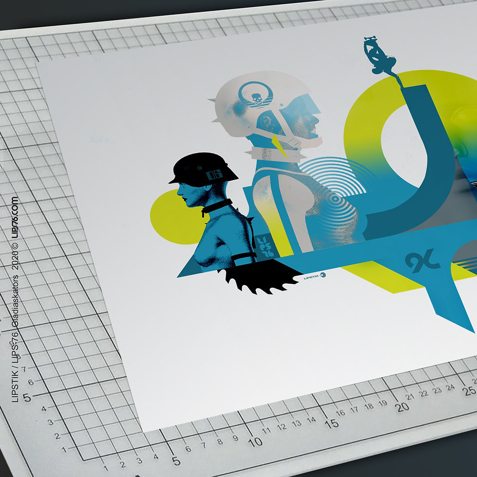 Thumbnail: “Gladiaskators 03” - Printed Artwork - Limited Edition