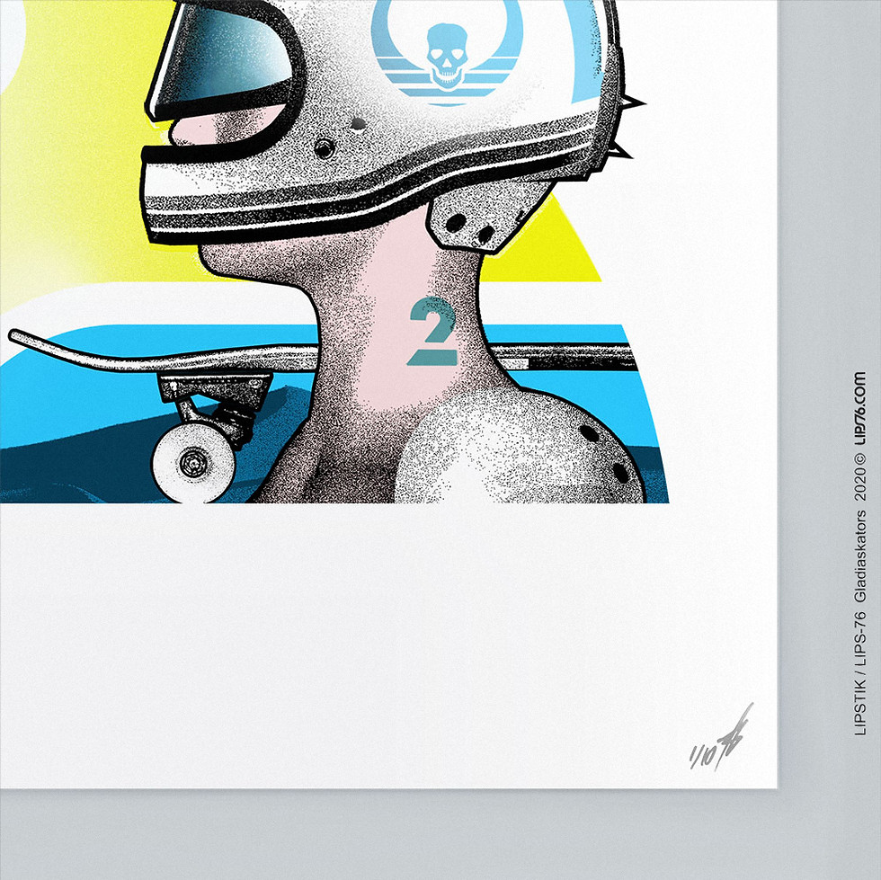 Thumbnail: “Gladiaskators 05” - Printed Artwork - Limited Edition