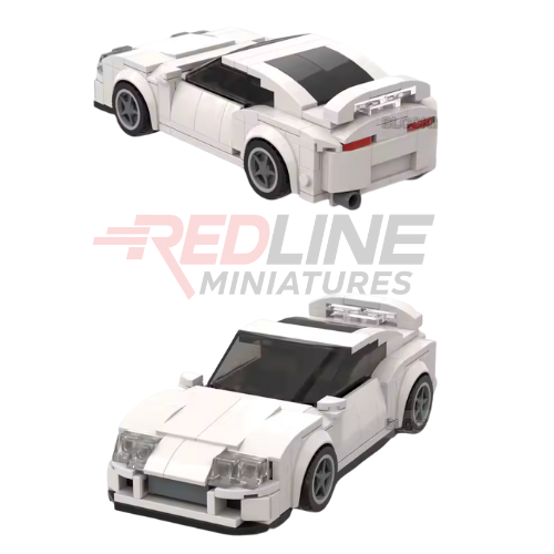 Toyota Supra - White - Speed Champion Brick Kit