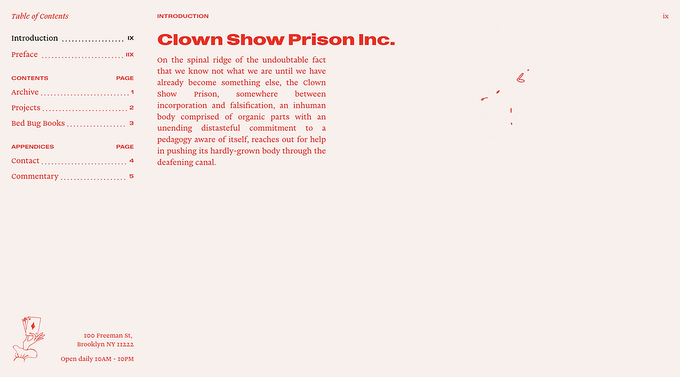 Clown Show Prison