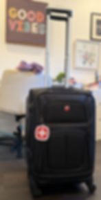 Swissgear 21" carry on with 2 exterior pockets