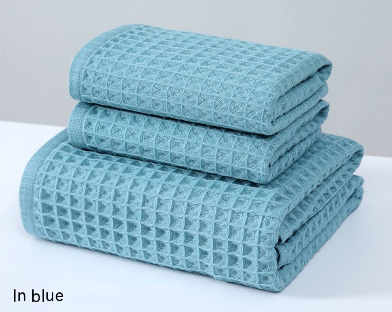Honeycomb Cotton Bath Towel