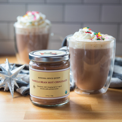 Organic Vanilla Bean Hot Chocolate 2020 New Site