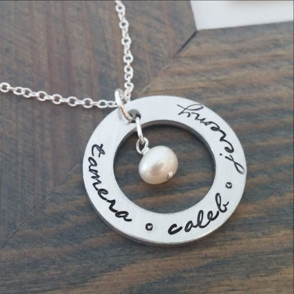 Personalized Necklace with names