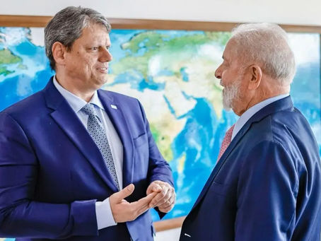 Pesquisa mostra Lula e Tarcísio empatados em simulação de segundo turno