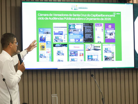 Transparência em pauta: Câmara de Vereadores de Santa Cruz do Capibaribe presta contas à população