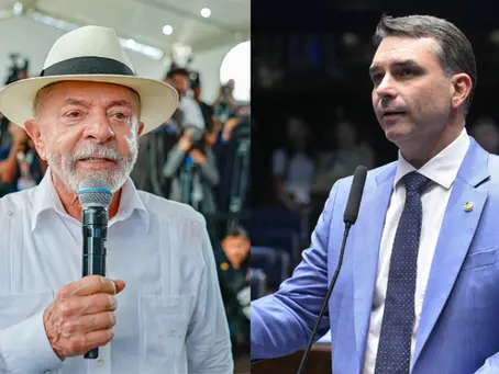 Meio/Ideia: Lula tem 40,4% das intenções de voto no 1º turno e Flávio, 32%