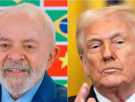 Lula promete reagir a tarifaço e critica ‘ingerência’ de Trump no Brasil