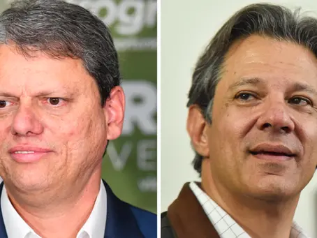 Vox Brasil: Tarcísio lidera em SP e abre 20 pontos sobre Haddad no 2º turno