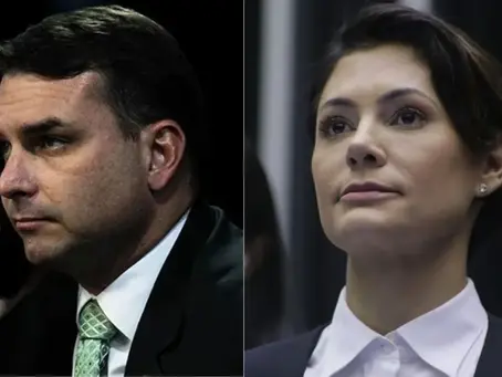 PL vê Michelle extrapolar limites ao expor atrito com Flávio Bolsonaro