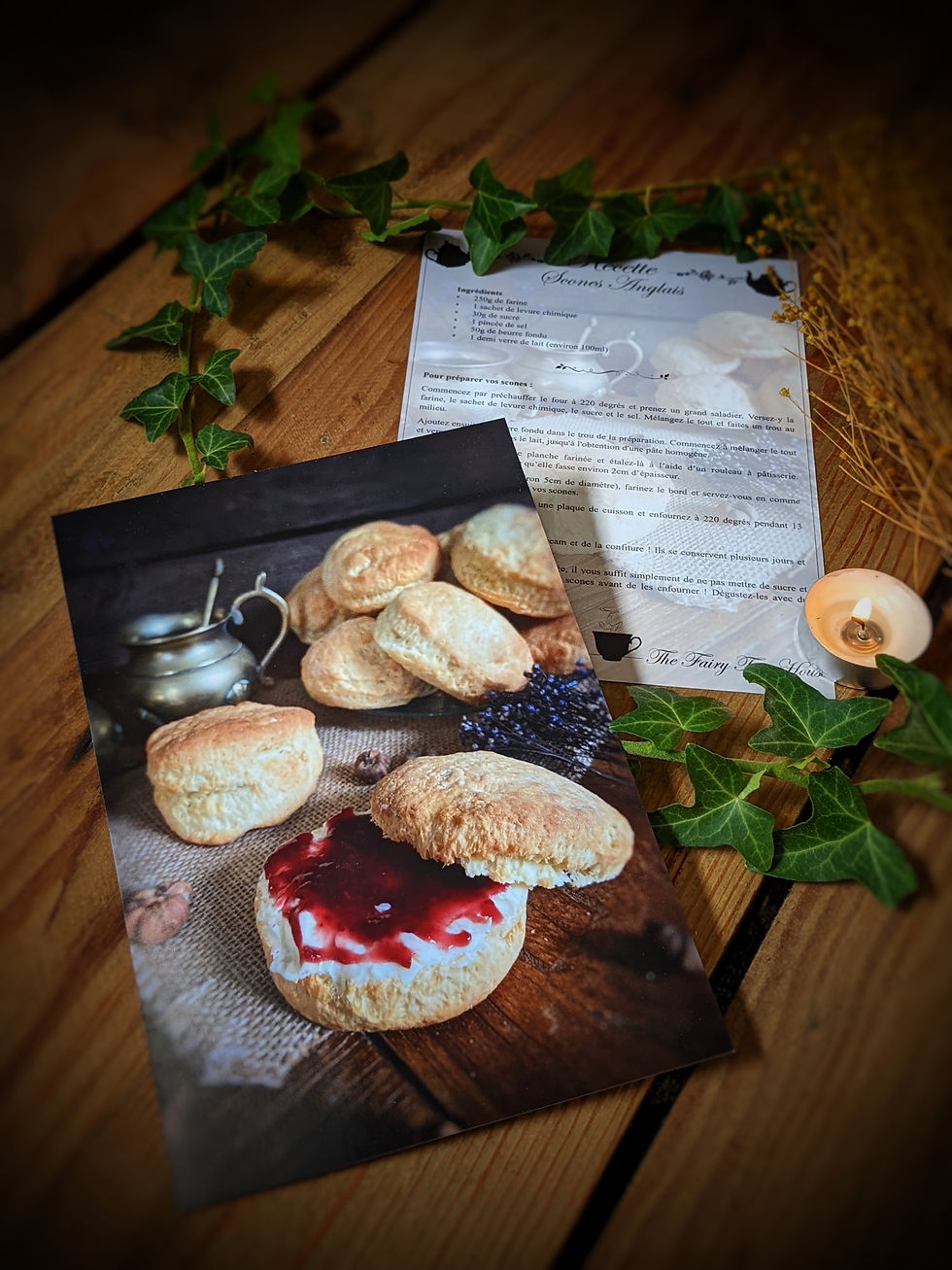 Miniature : Scones Anglais - Fiche de recette