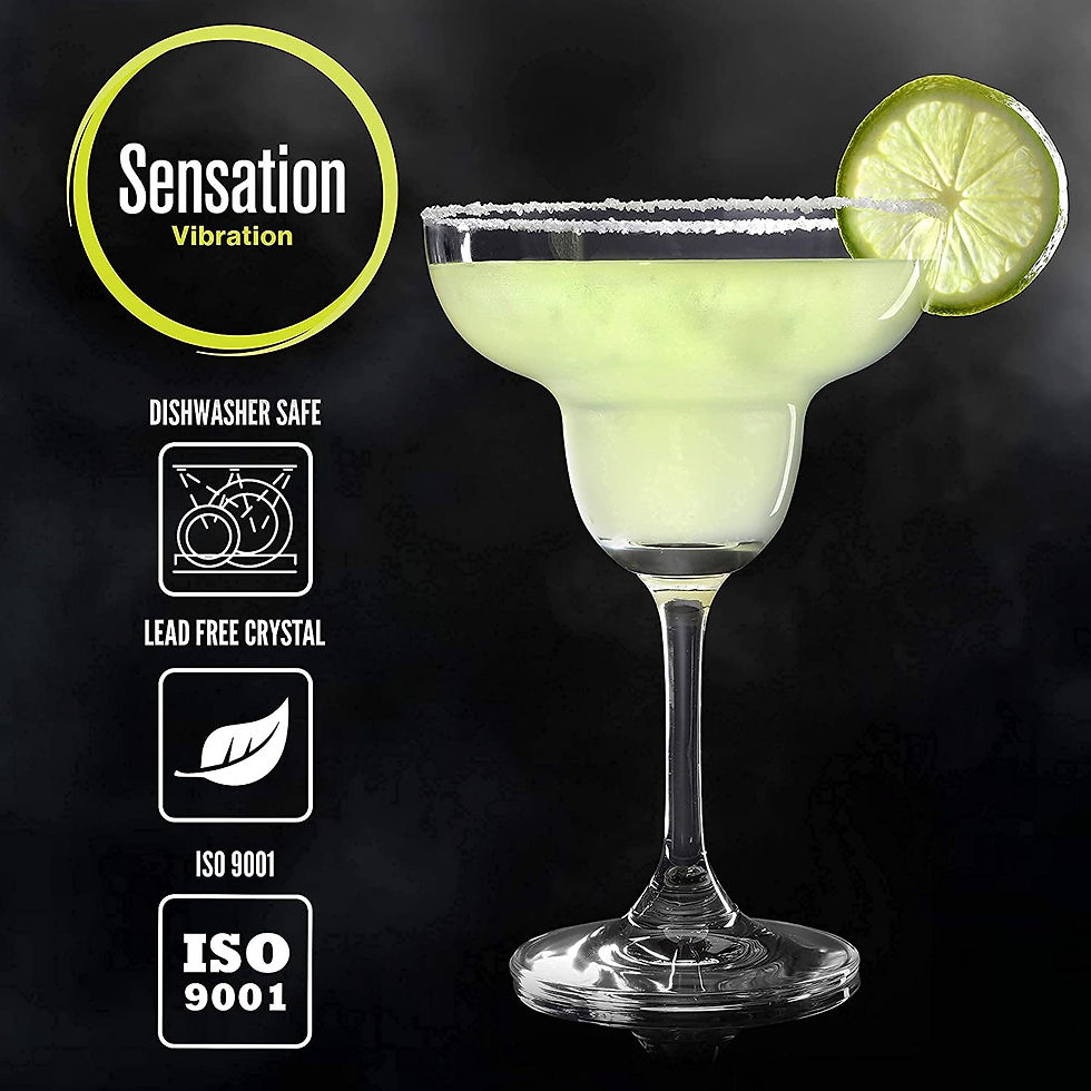 Thumbnail: Large Margarita glasses Set of 2