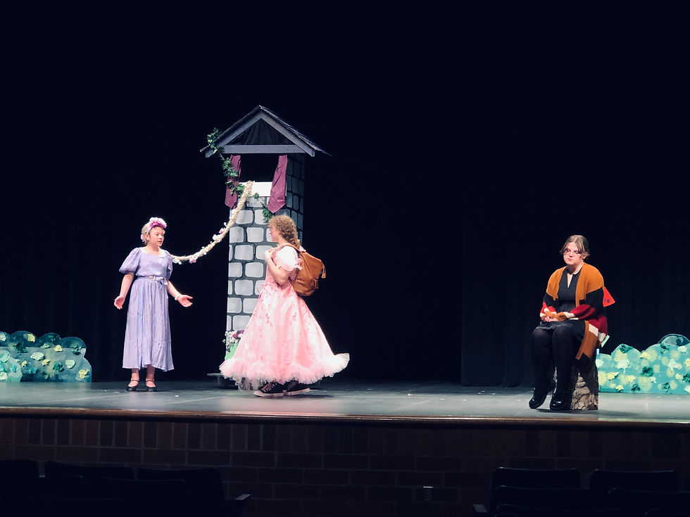 Rose meets Rapunzel